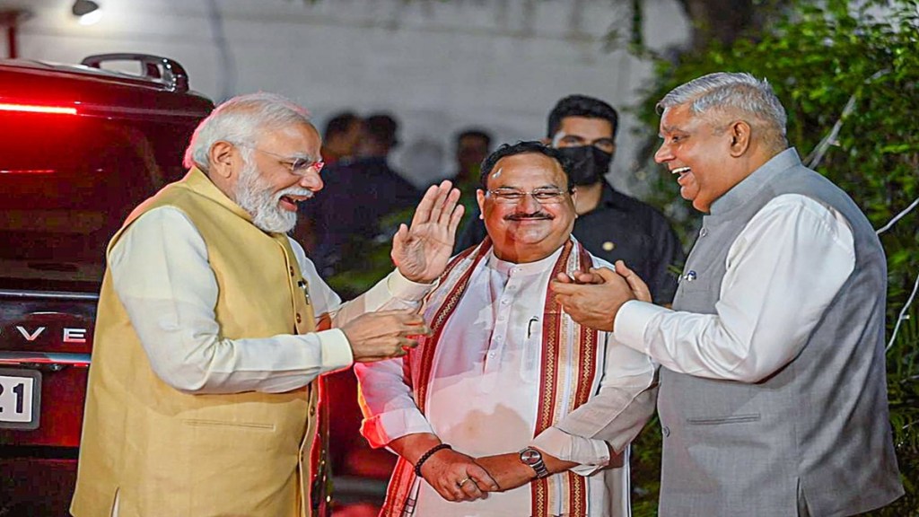 PM Narendra Modi visits AIIMS Delhi to meet Vice President Jagdeep Dhankhar