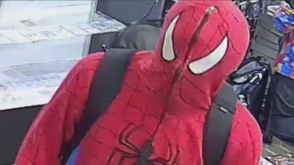 Spider-Man trading cards burglary