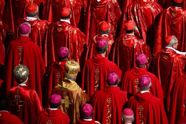 The Pope of the Vatican will be selected in the 
