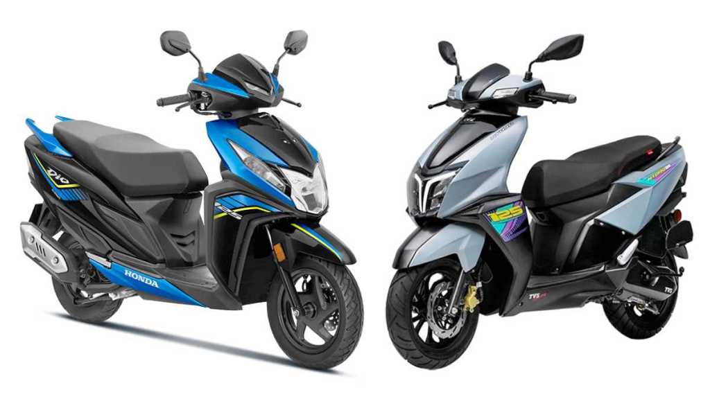 honda dio vs tvs ntorq