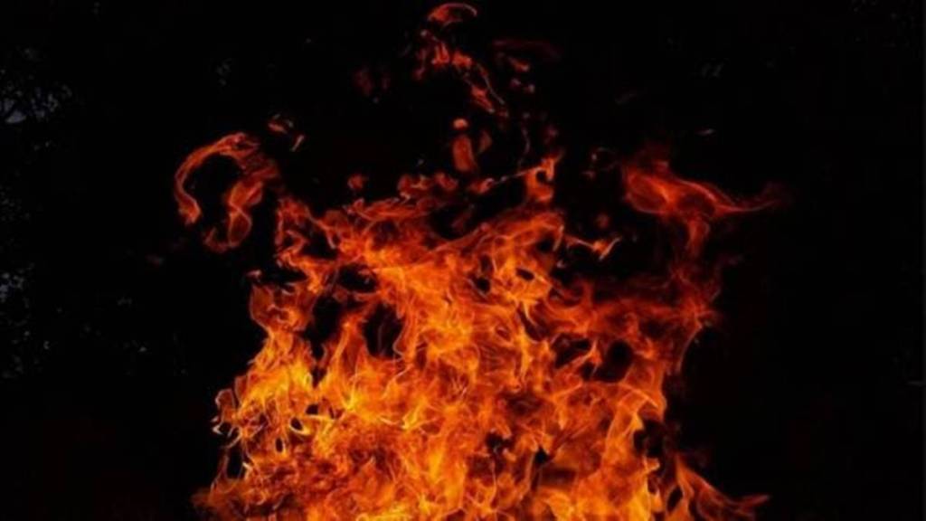 Fire broke out ED office
