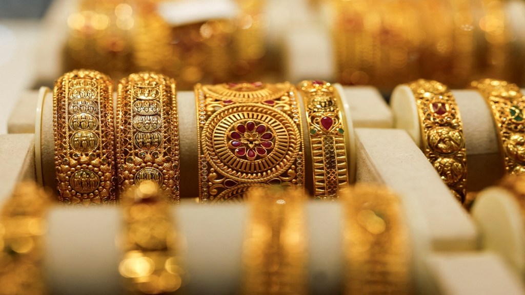 High gold prices on Akshaya Tritiya 2025 led to an estimated 15-30% drop in volume sales. (Image Source: Reuters)