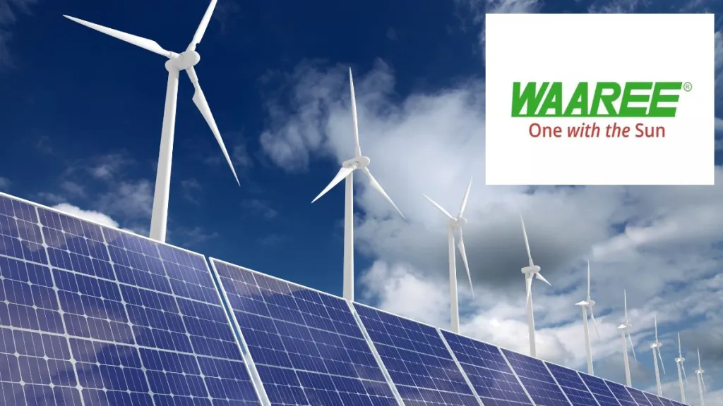 Waaree Renewables Eyes Hybrid Projects, Battery Storage, and Global Expansion Amid Rising Power Demand. (Image Source: Canva)