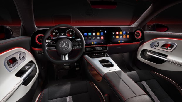Mercedes-Benz CLA Electric interiors