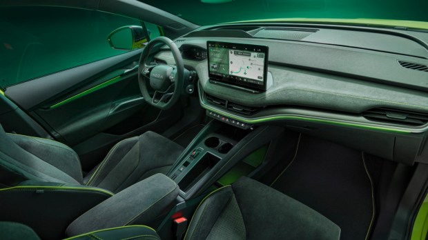Skoda Elroq vRS cabin
