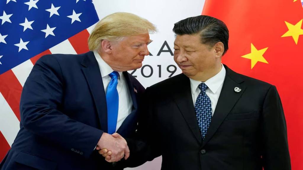Xi and Trump meeting