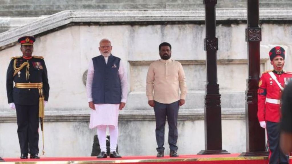 modi in sri lanka
