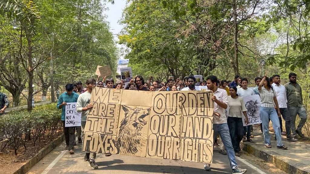 hyderabad, forest, land, protest, supreme court, SC, IT parks