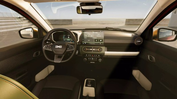 Dacia Spring EV interiors