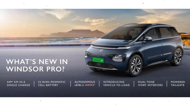 MG Windsor EV Pro