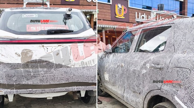 Mahindra XUV 3XO test mule