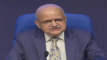 NITI Aayog Chief Executive Officer (CEO) BVR Subrahmanyam. (Image Source: ANI)
