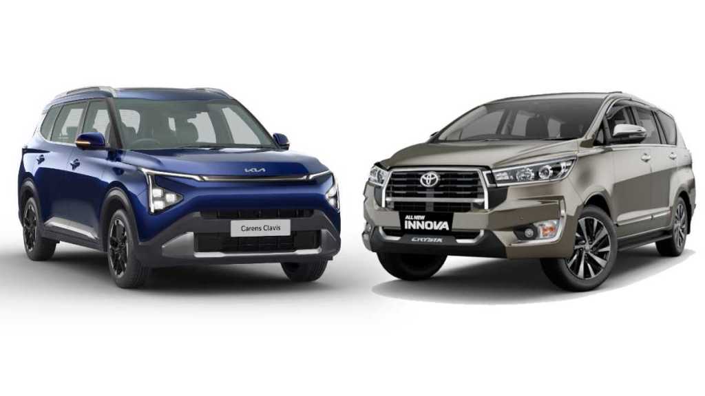 carens clavis vs innova crysta