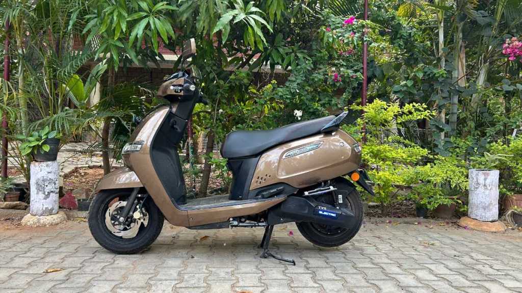 TVS has two electric scooters in its EV portfolio – iQube and X