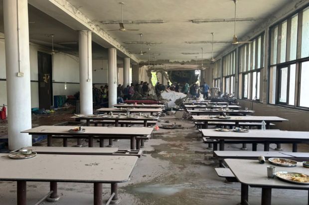 A young boy was injured after jumping from the hostel building during the crash. His mother later confirmed that he was safe and recovering. (Image Source: X)