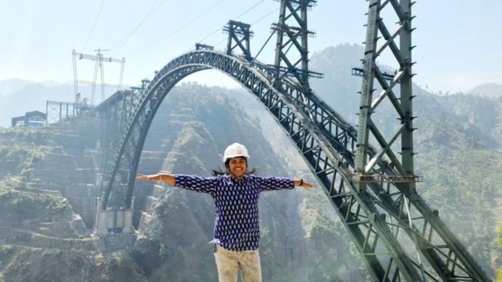 madhavi latha chenab bridge