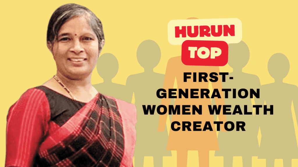 Radha Vembu leads Hurun 2025 list as India’s top first-generation wealth creator