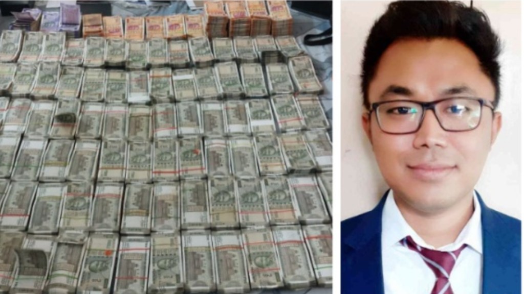 Dhiman Chakma, IAS officer caught taking bribe in Odisha