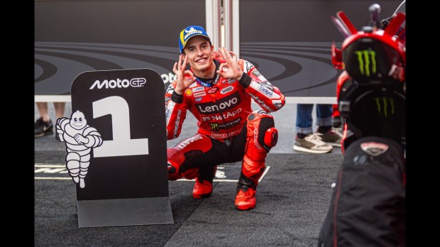 Marc Marquez Mugello 2025, Marquez 100th pole MotoGP, Italian MotoGP 2025 sprint win, Marquez Mugello record lap, MotoGP Italy 2025 results, Marc Marquez Ducati 2025, Mugello sprint race 2025