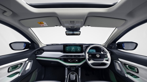 Tata Harrier EV dashboard