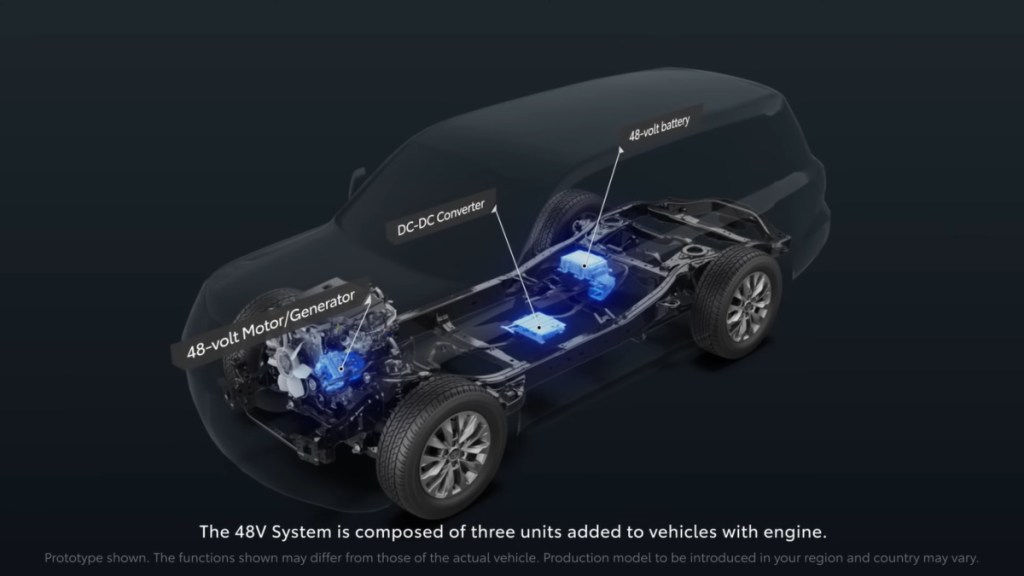 Toyota 48V mild-hybrid