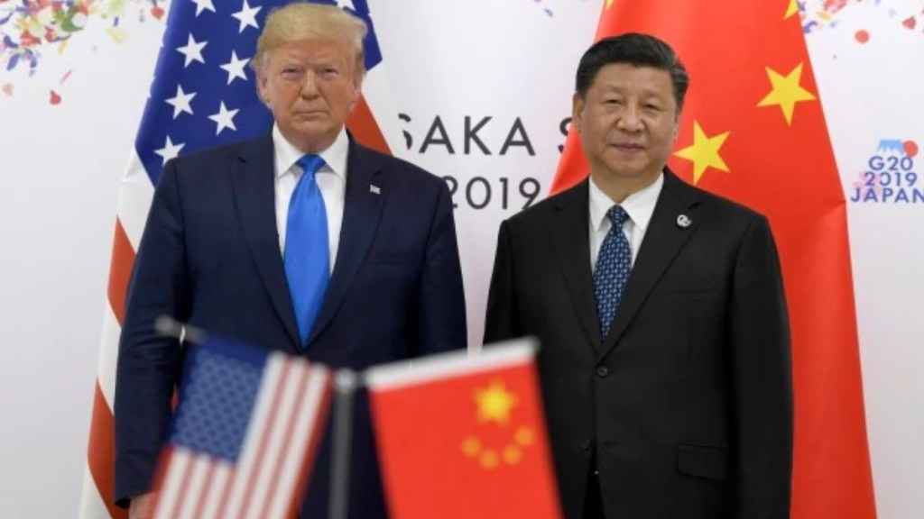 Trump said he would work closely with Xi Jinping to "open up China to American Trade" --- calling it a great win for both nations. (Image: AP)