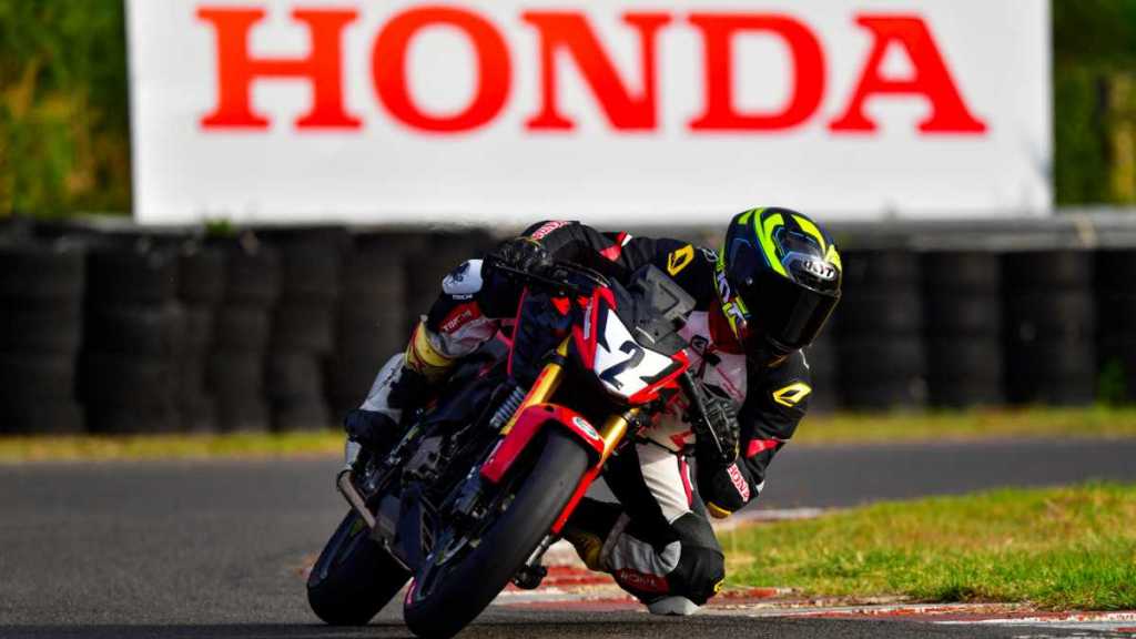 Solomon R delivered a fierce performance on the track