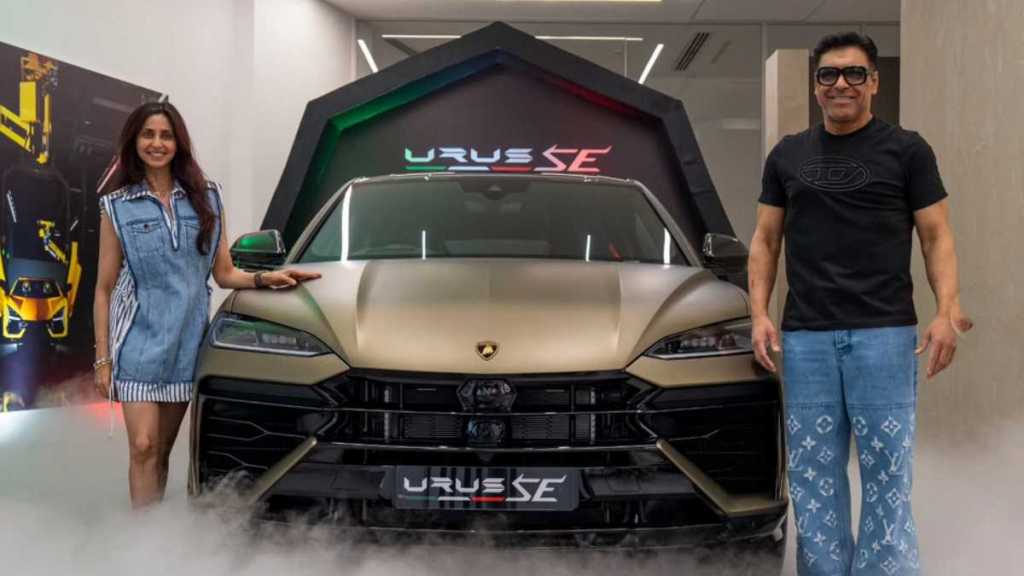 Kapoor bought a customized Lamborghini Urus SE in a Verde Gea colour | Image: Instagram