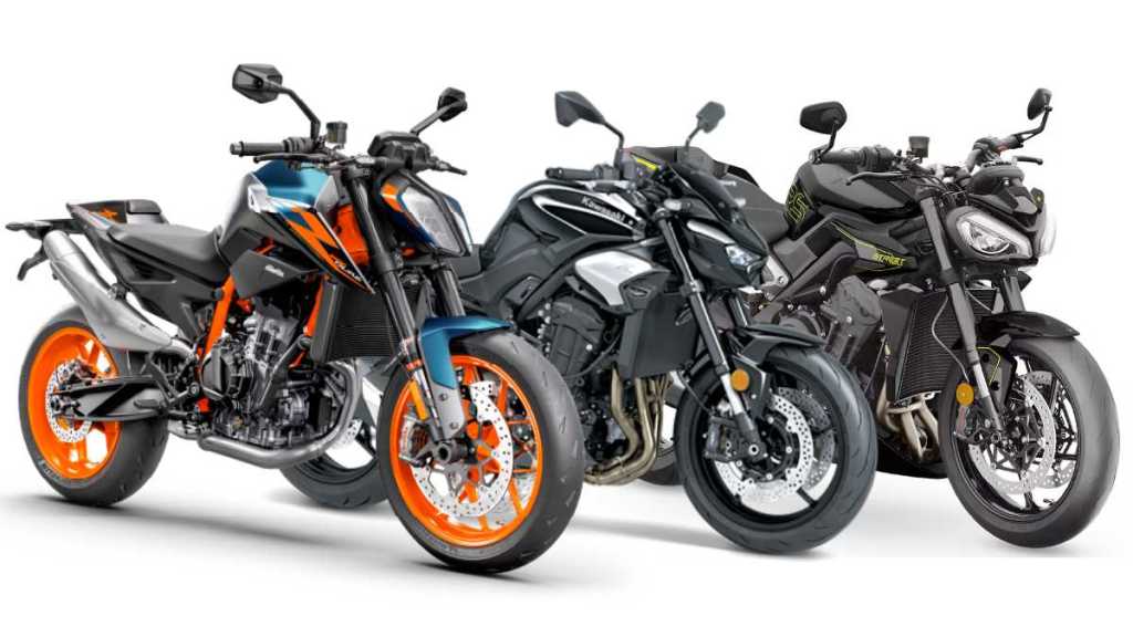 top 3 middle weight street naked motorcycles