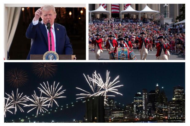 Across the United States, cities came alive with parades, fireworks, and patriotic pride as Americans celebrated Independence Day 2025. From historic reenactments to modern displays of unity, the 4th of July captured the nation's enduring spirit of freedom.