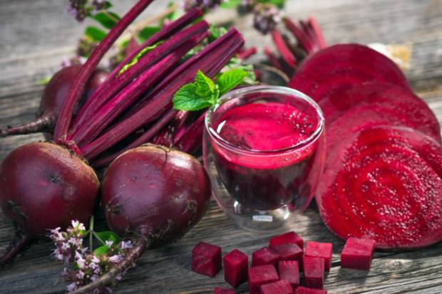 Beetroot juice- It helps in blood flow to the gut and is rich with fibre and nitrate. (Photo source: Canva)