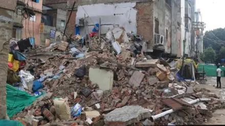 Delhi Building collapse