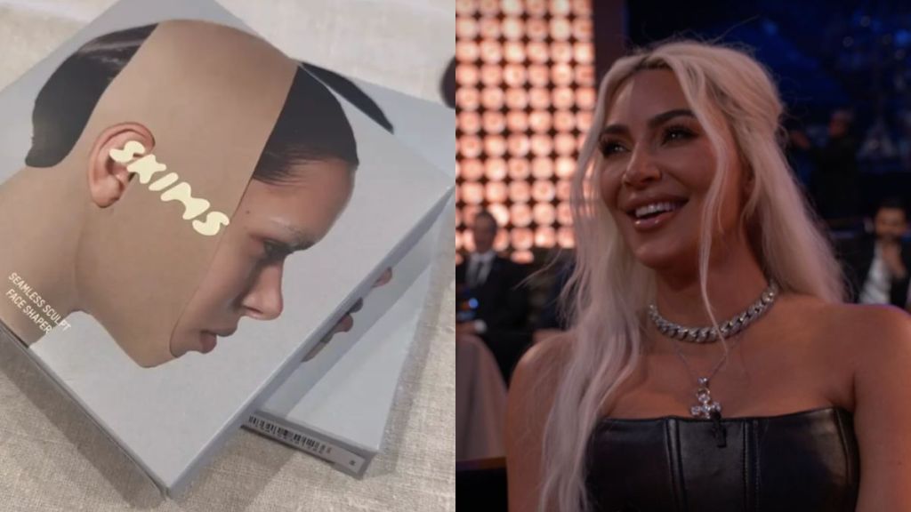 skims kim kardarshian face shapewear