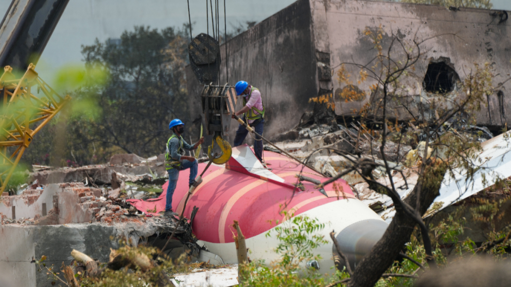 Air India plane crash victims' families