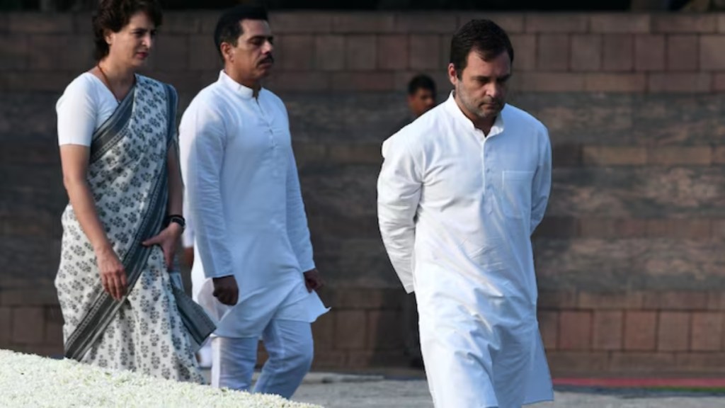 Rahul Gandhi backs Robert Vadra