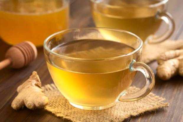 Ginger Tea: A warm cup of ginger tea will help with digestion and will also keep your bowel movements regular. (Photo source: Canva)