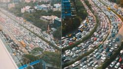 ‘Ab fark nahi padta’: Viral Gurugram video shows hundreds of vehicle stuck in traffic jam