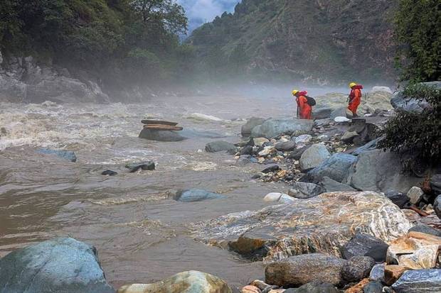 The Weather Department scientist Sandeep Kumar Sharma has told ANI that light to moderate rain will continue across the states, while heavy to heavy showers are expected to take place in Shimla, Kangra, Sirmaur, and Mandi for the next 48 hours. (Photo source: PTI)