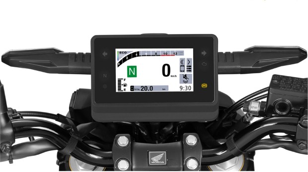 Honda CB125 Hornet TFT instrument console