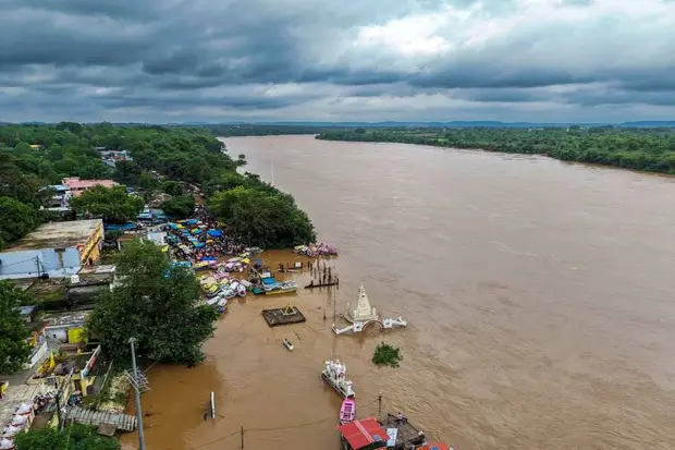 Flood risk in central India, as Madhya Pradesh, Chhattisgarh, and Vidarbha are expected to see intense rainfall till July 16, raising river levels. (Photo source: PTI)