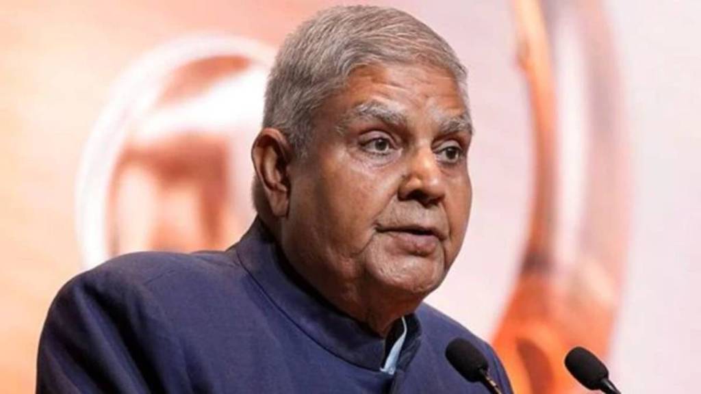 Jagdeep Dhankhar resignation reason