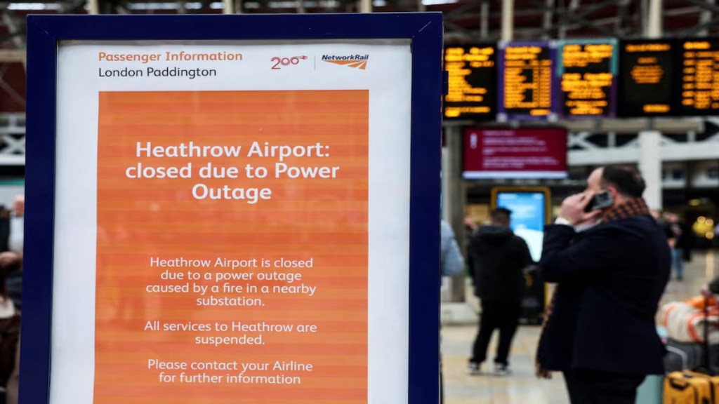 A recent report reveals the March 2025 Heathrow Airport fire was caused by a preventable technical fault (elevated moisture) identified nearly seven years prior. (Image Source: Reuters)
