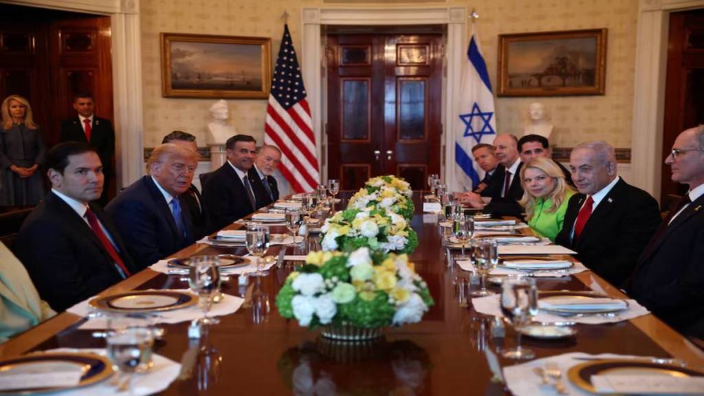Netanyahu meets Trump