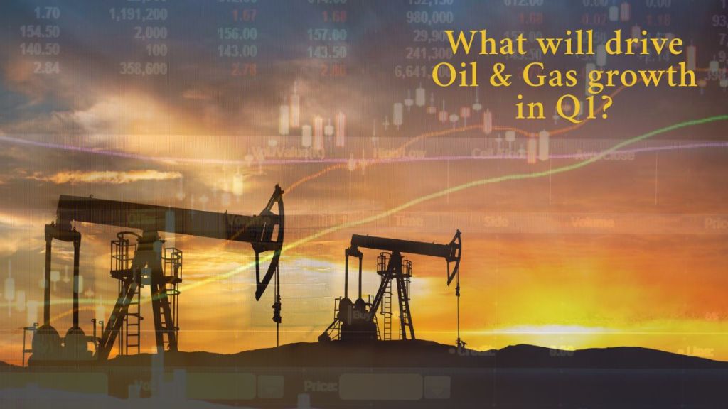 oil & gas sector, Q1FY26, refining, upstream players, Reliance Industries, ONGC, crude oil, OMCs, Gas utilities, gas pricing, global tailwinds