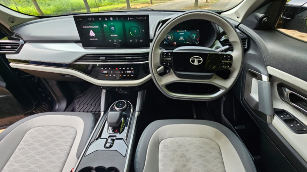 Tata Harrier EV cockpit