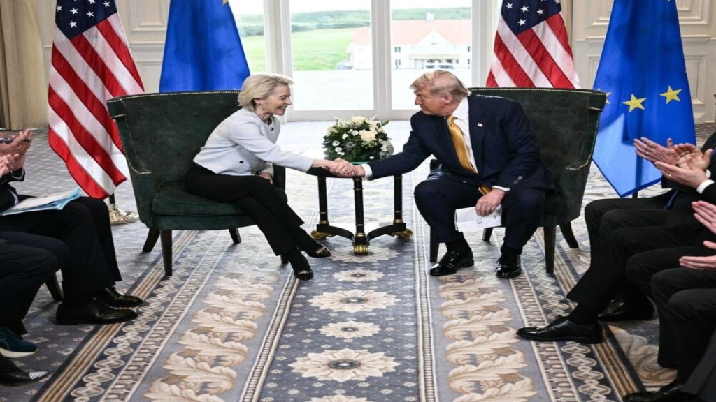 Tariffs on American goods to fall below 1% under new US-EU trade deal