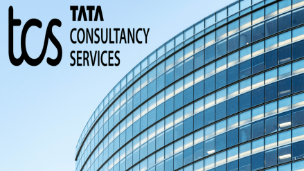TCS Reports Weakest Revenue Growth in Q1 FY26, Net Profit Boosted by One-Off Gains. (Image Source: Canva)
