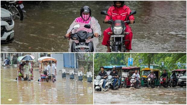 Heavy monsoon downpours have resulted in severe waterlogging and have disrupted daily life across several cities in India. In Delhi-NCR, red and orange alerts have been issued following overnight rain, leaving low-lying areas flooded and commuters stranded amid major traffic jams. Local stations in the national capital have recorded 22mm of rain in the morning, resulting in Delhi’s monsoon total to 8% more than the seasonal average.Several areas across Delhi, including ITO, South Extension, East of Kailash, North Delhi, Mehrauli-Gurgaon Road, faced heavy waterlogging and traffic snarls because of continuous rainfall.In Mumbai, main areas like Andheri and Marine Drive were flooded, leading to a halt in subway services and traffic. The IMD has issued an orange alert for the Konkan area and has forecast heavy showers in the region. Meanwhile, in Nagpur, even light rainfall has inundated the Manish Nagar underpass.
