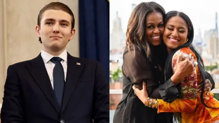 Barron Trump Sasha Obama dating?