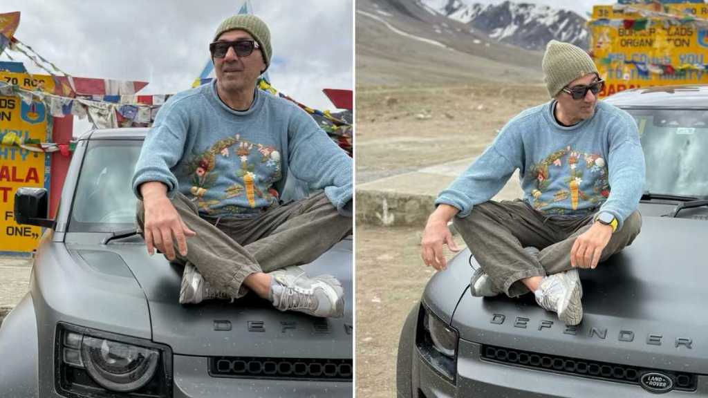 Bollywood to Baralacha La: Sunny Deol takes his Rs 3 crore Defender to the Himalayas